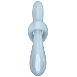 Satisfyer Vibro Rabbit Heat Flex 4 Bleu